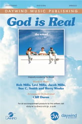 God Is Real SATB choral sheet music cover